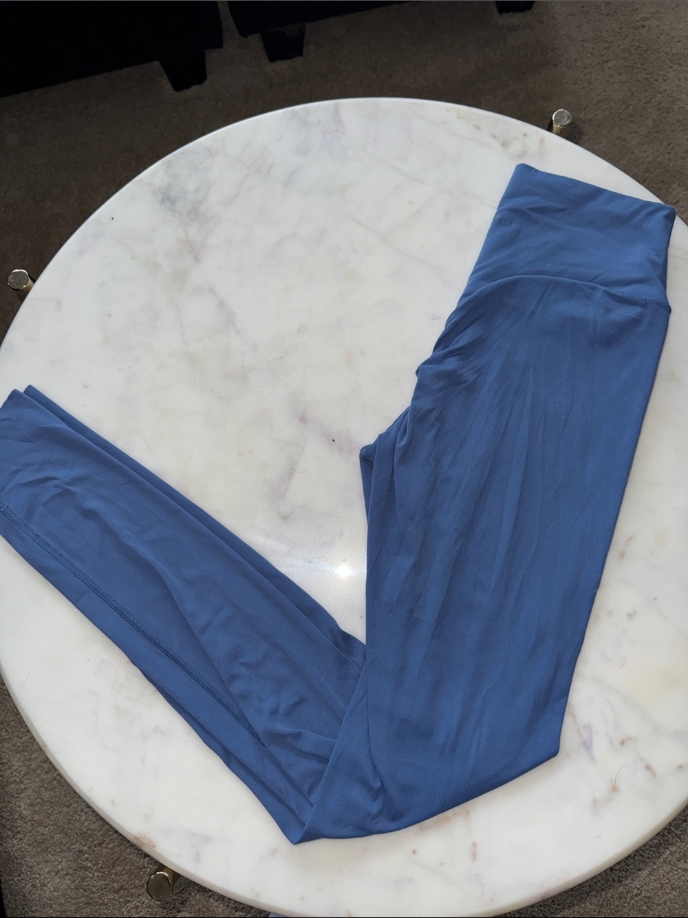 PARAGON Slate Scultpseam Plus Blue High Waisted Leggings